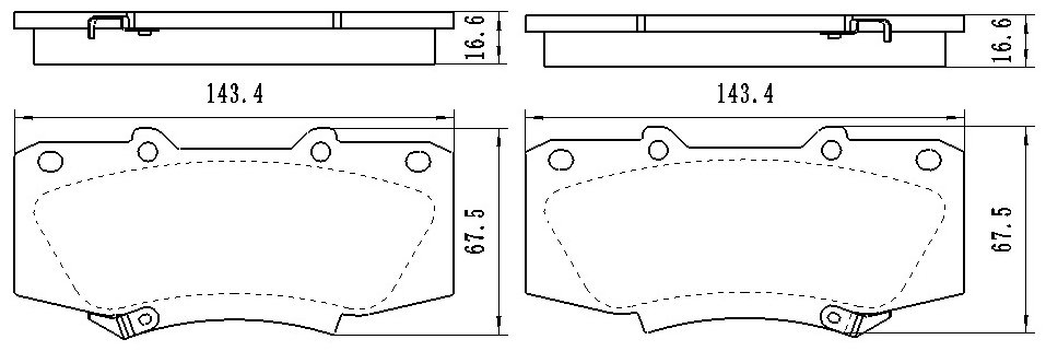 Колодки Winkod передние W0055BP купить,NaN