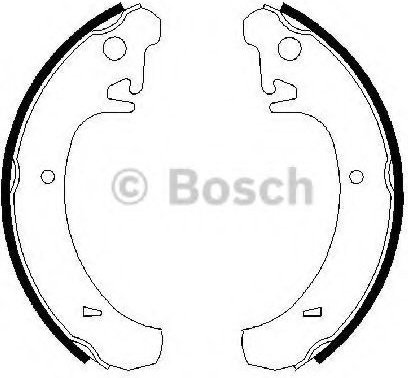 Колодки Bosch задние 0 986 487 219 купить,NaN