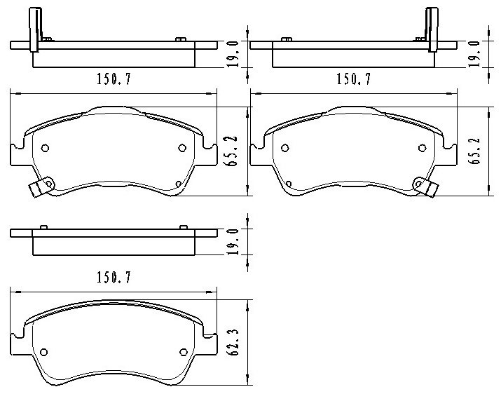 Колодки Winkod передние W0052BP купить,NaN