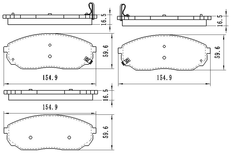 Колодки Winkod передние W1820BP купить,NaN