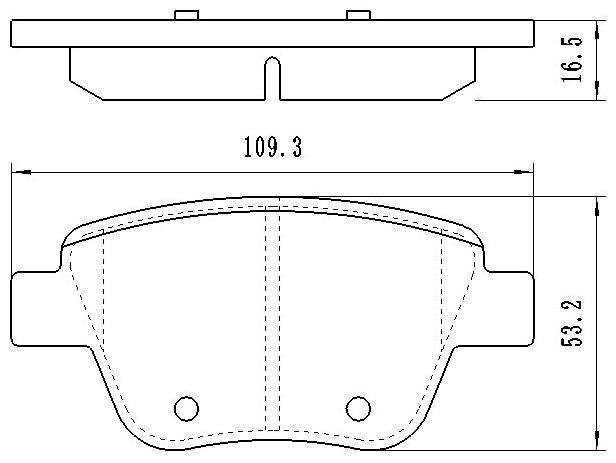 Колодки Winkod задние W1685BP купить,NaN
