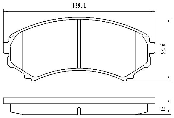 Колодки Winkod передние W239600BP купить,NaN