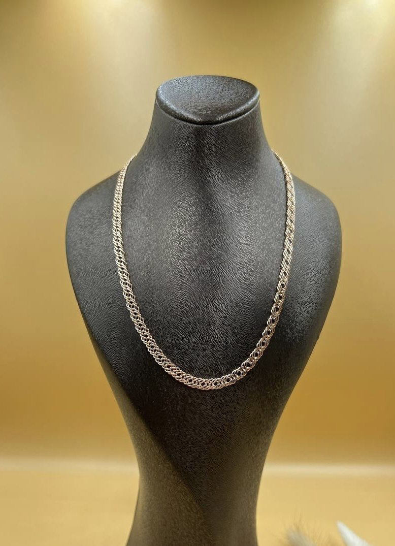 Цепь Ayala Collection 029283 длина 55 см, вес 7 г золото, плетение тройной ромб купить,NaN