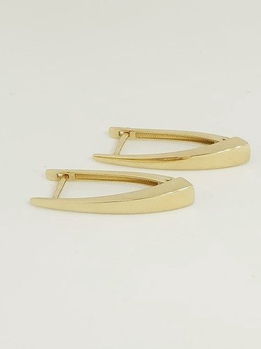 Серьги Crystal НЦ12387H6784_156900 вес 4.55 г золото, без вставок купить,NaN