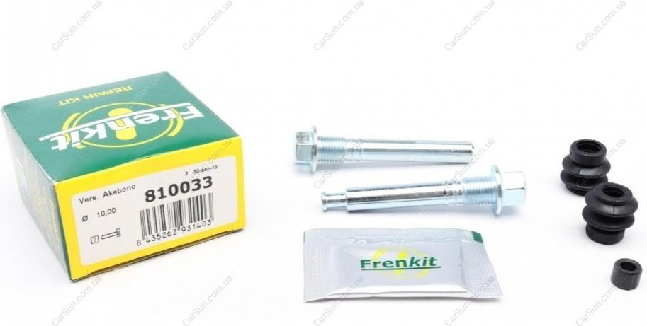 FRENKIT направляющая втулка тормозного суппорта 810033 - ForteMarket FRENKIT направляющая втулка тормозного суппорта 810033 купить,3319