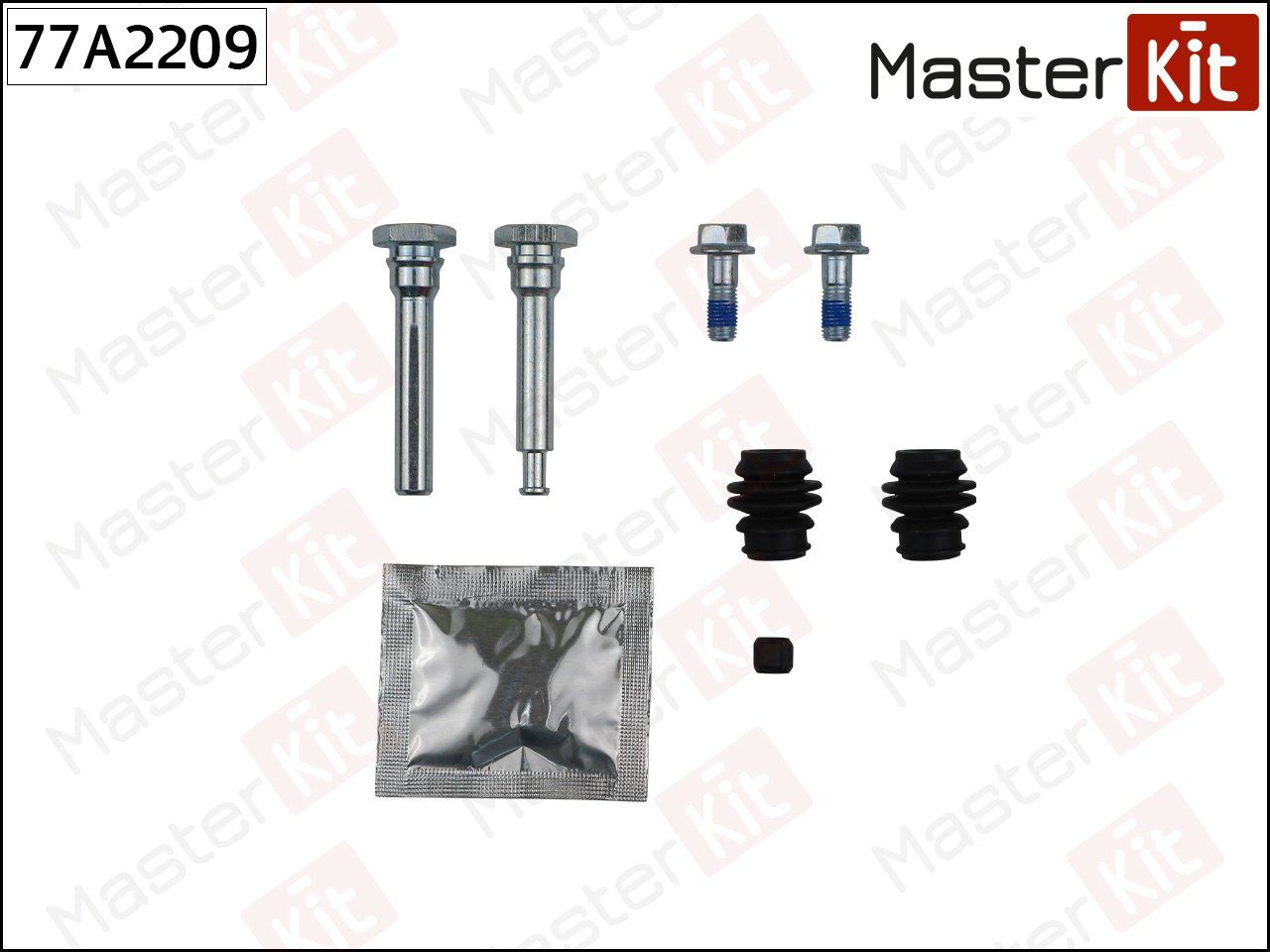 MasterKit направляющая втулка тормозного суппорта 77A2209 купить,NaN