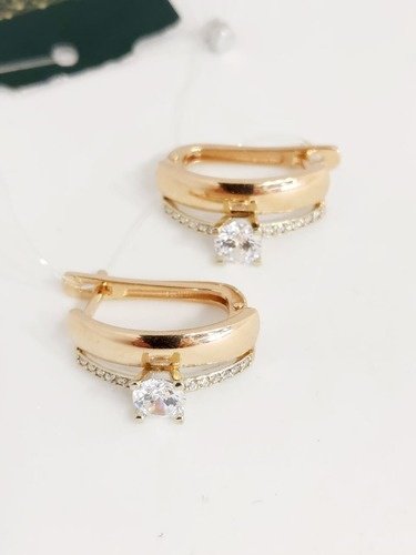 Серьги Crystal НВА123H6784_156900 вес 4.22 г золото, фианит купить,NaN