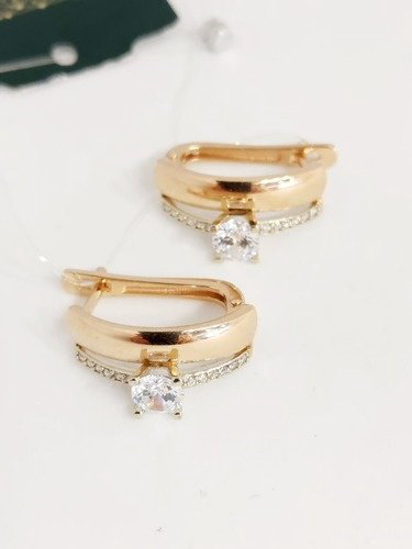 Серьги Crystal НВА123H6784_156900 вес 4.22 г золото, фианит купить,NaN