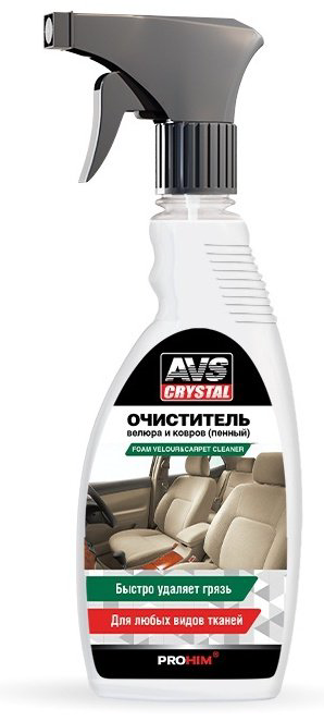 AVS очиститель для велюра AVK-020 0.5 л купить,NaN