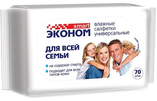 Влажные салфетки Авангард ООО 30024 70 шт