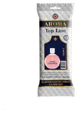 Влажные салфетки Aroma Top Line Chanel chance 30 шт