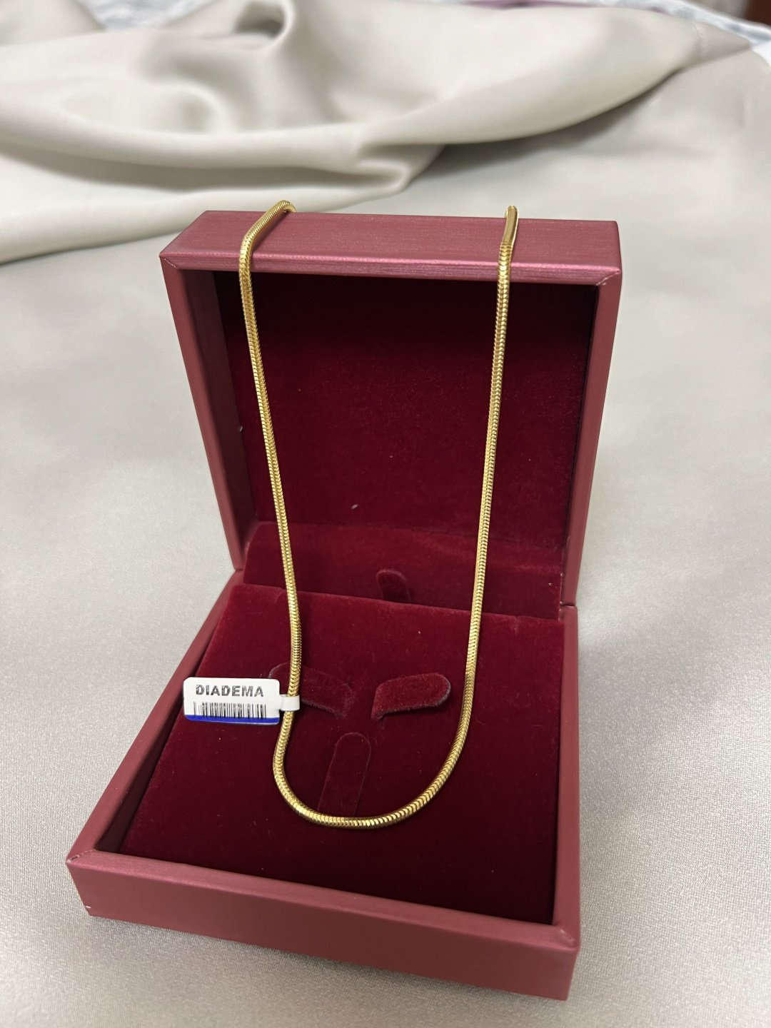 Цепь MIRSADO GOLD TE299653 длина 50 см, вес 13.54 г золото, плетение снейк купить,NaN