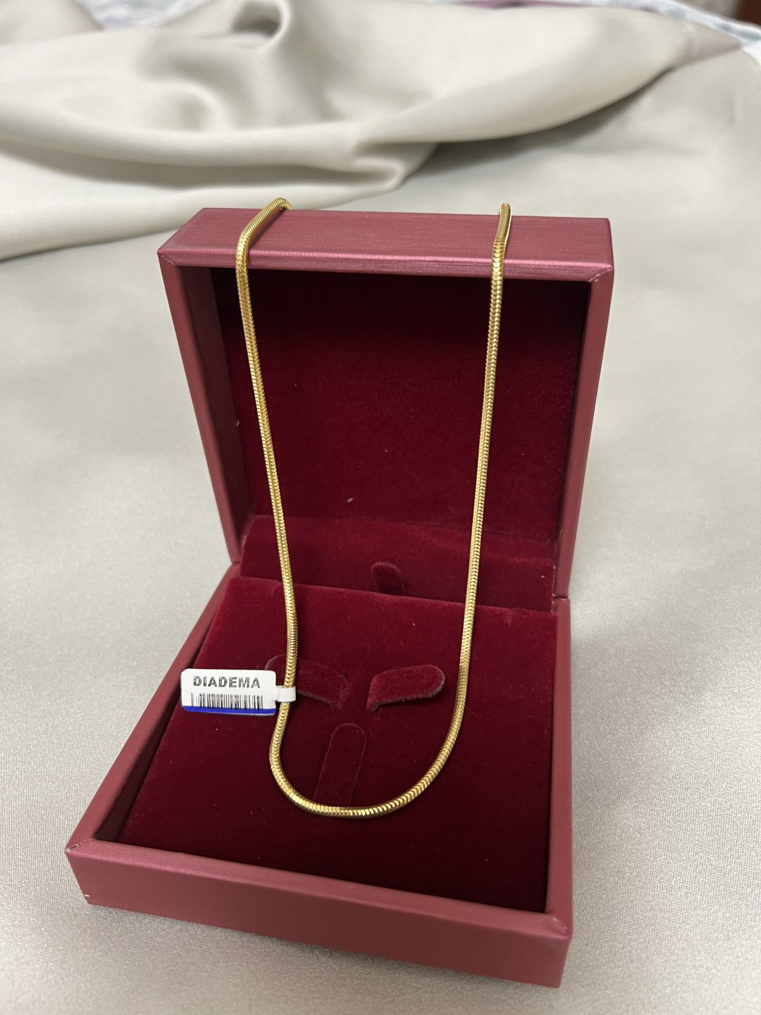 Цепь MIRSADO GOLD TE299653 длина 50 см, вес 13.54 г золото, плетение снейк купить,NaN