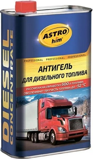ASTROhim присадка АС-123 Антигель 1 л купить,NaN