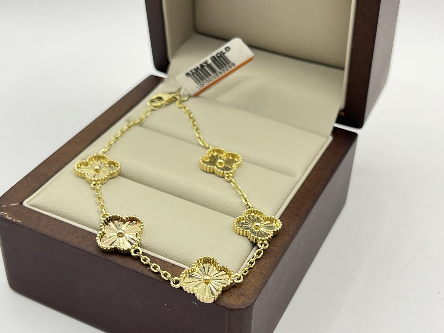 Браслет Italy Gold 66332211 длина 18 см, вес 5.58 г золото, плетение отсутствует купить,446400