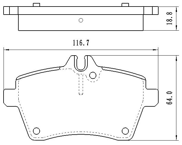 Колодки Winkod передние W1857BP купить,NaN