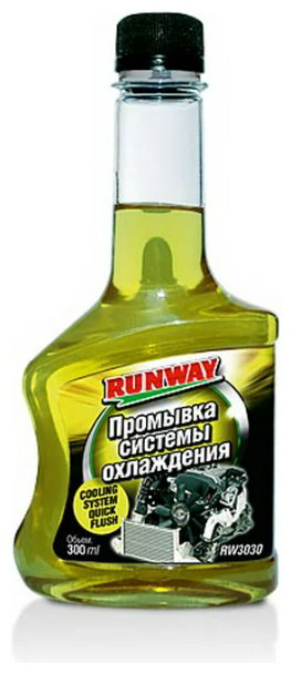 RUNWAY промывка RW3030 Промывка системы охлаждения 0.3 л купить,NaN