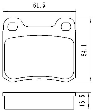 Колодки Winkod задние W0122BP купить,NaN