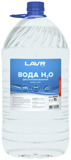 LAVR дистиллированная вода LN5005 Distilled Water 10 л