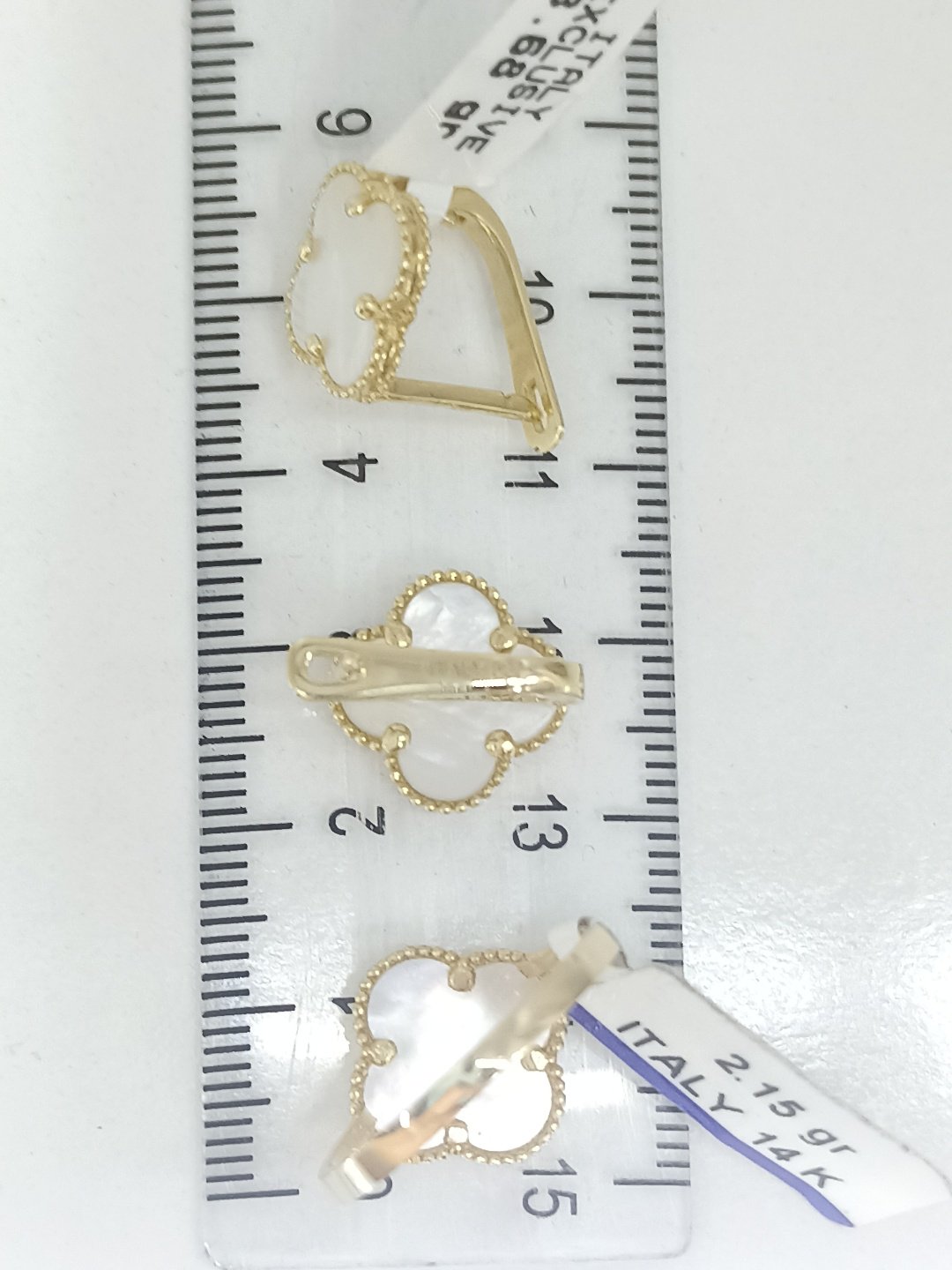MIRSADO GOLD 2.15+3.68 вес 5.83 г золото, перламутр купить,NaN