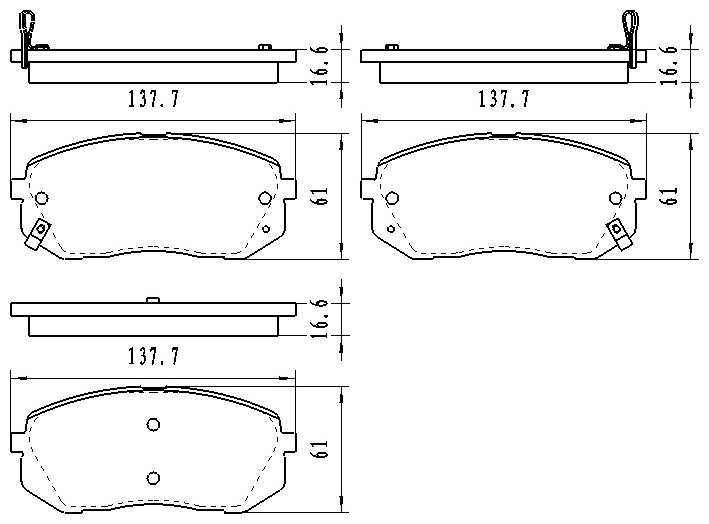Колодки Winkod передние W2130202BP купить,NaN