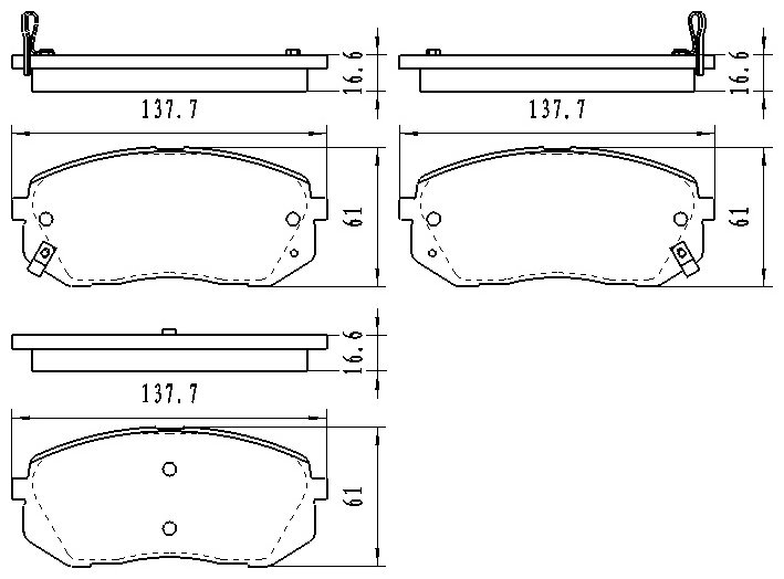 Колодки Winkod передние W2130202BP купить,NaN