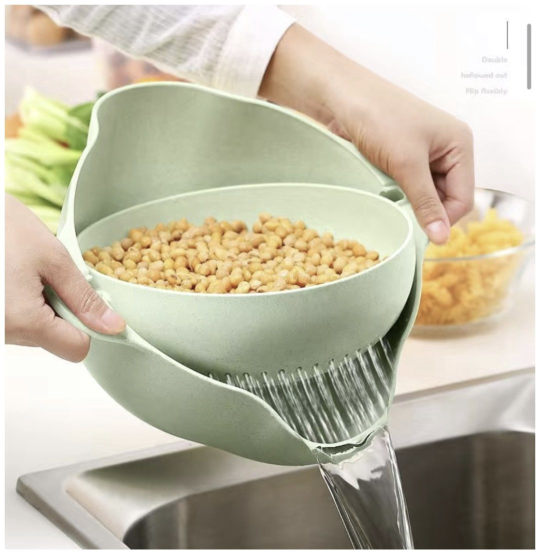 Миска-дуршлаг 30330714_290830991 23 см пластик, 1 шт купить,NaN