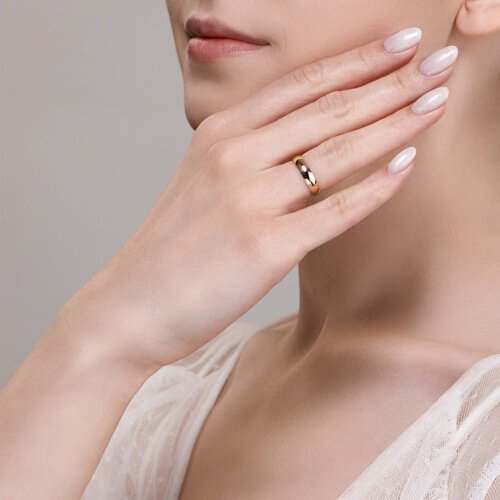 Кольцо Diamant V53-111-00326-1_17.0 размер 17 вес 2 г золото, без вставок купить,NaN