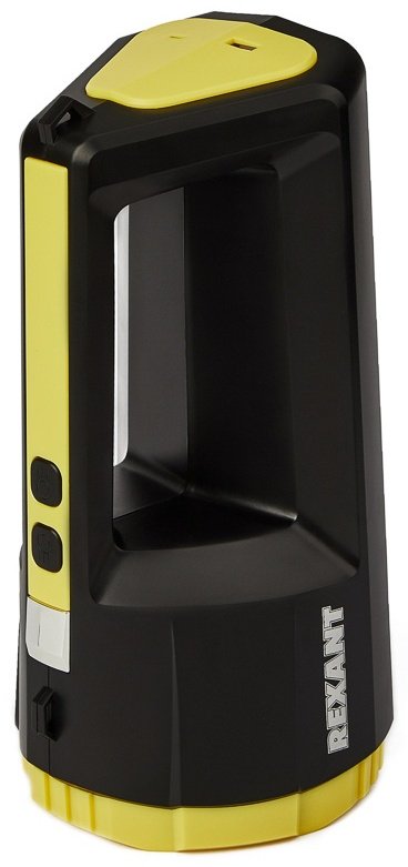 REXANT Фонарь power bank, фронтальный и боковой свет желтый купить,NaN