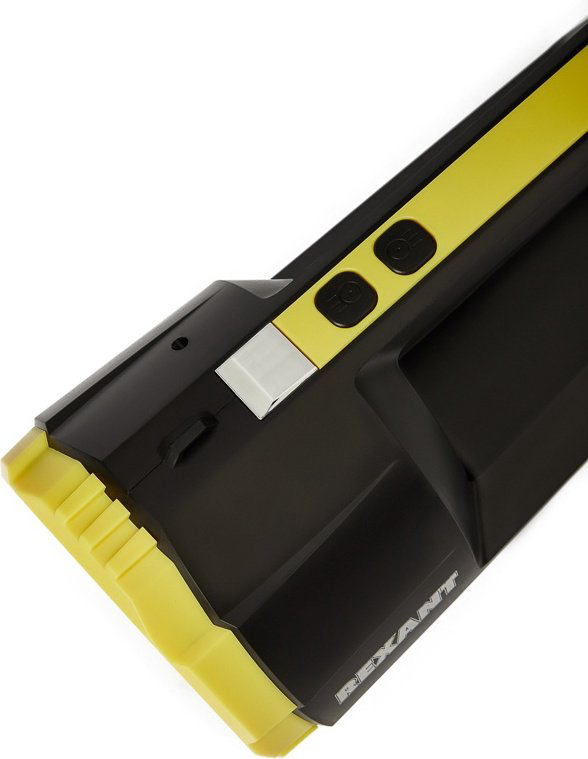 REXANT Фонарь power bank, фронтальный и боковой свет желтый купить,NaN