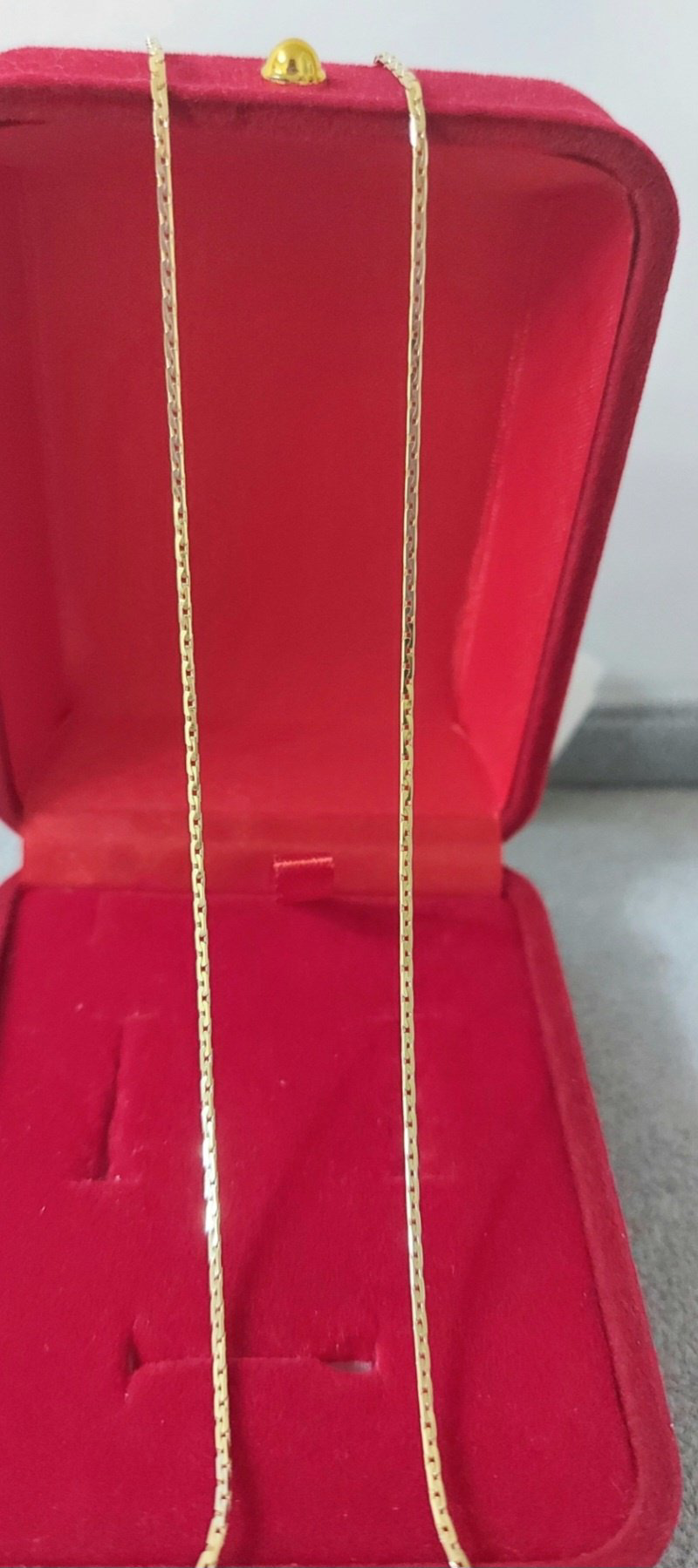 Цепь AKBOPE GOLD 51055141155 длина 55 см, вес 4.88 г золото, плетение якорное купить,NaN