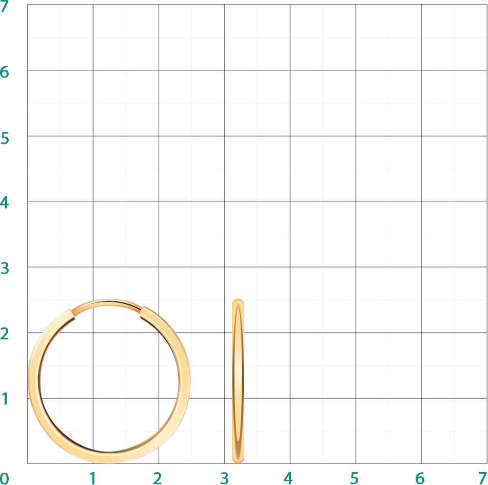 Конго Атолл 20771-25 вес 1.34 г золото, без вставок купить,NaN