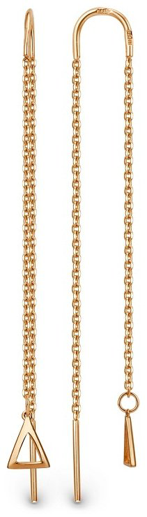 Серьги Династия 014972-1000 вес 1.06 г золото, без вставок купить,NaN