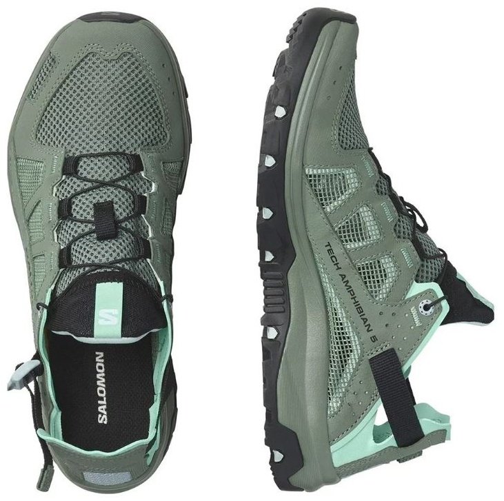 Salomon 471173 зеленый купить,NaN