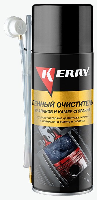 KERRY очиститель KR919 Пенный очиститель клапанов и камер сгорания 0.52 л купить,NaN