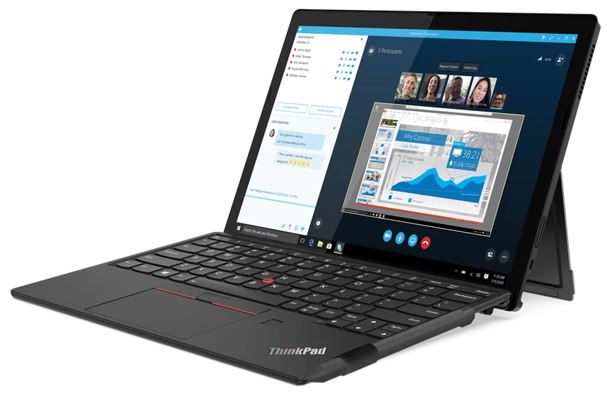 Ноутбук Lenovo ThinkPad X12 Detachable 20UW0008RT 12.3" Black купить,NaN