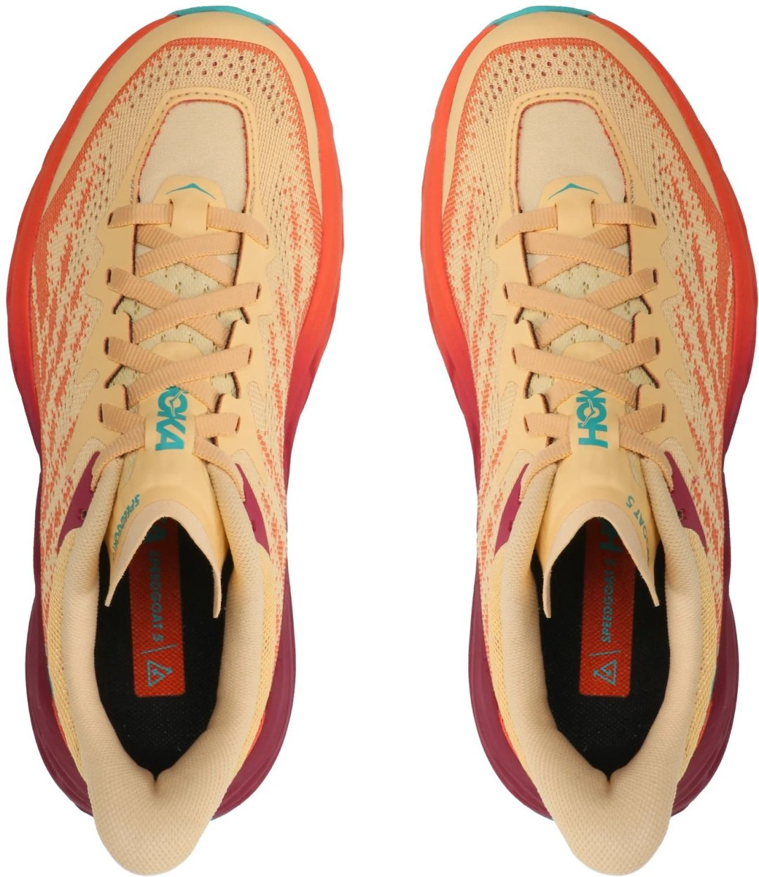 Кроссовки Hoka Speedgoat 5 оранжевый купить,NaN