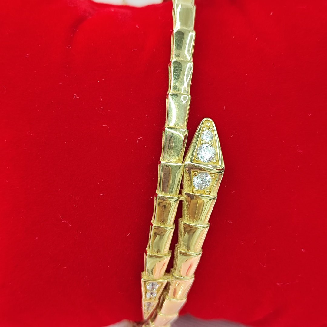 Браслет Zhanar Gold 734672951 длина 19 см, вес 7.12 г золото, плетение отсутствует купить,531200