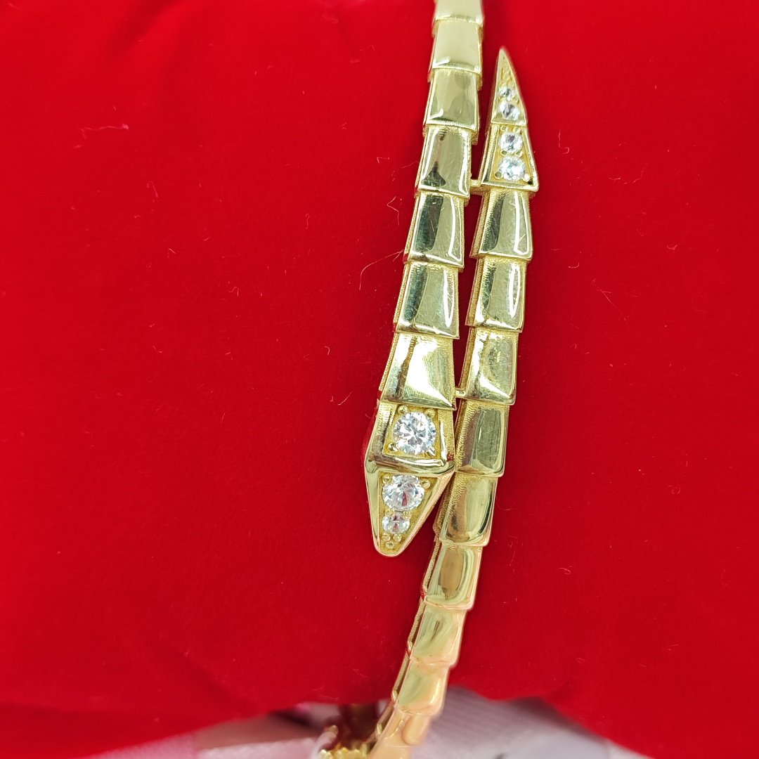 Браслет Zhanar Gold 734672951 длина 19 см, вес 7.12 г золото, плетение отсутствует купить,531200