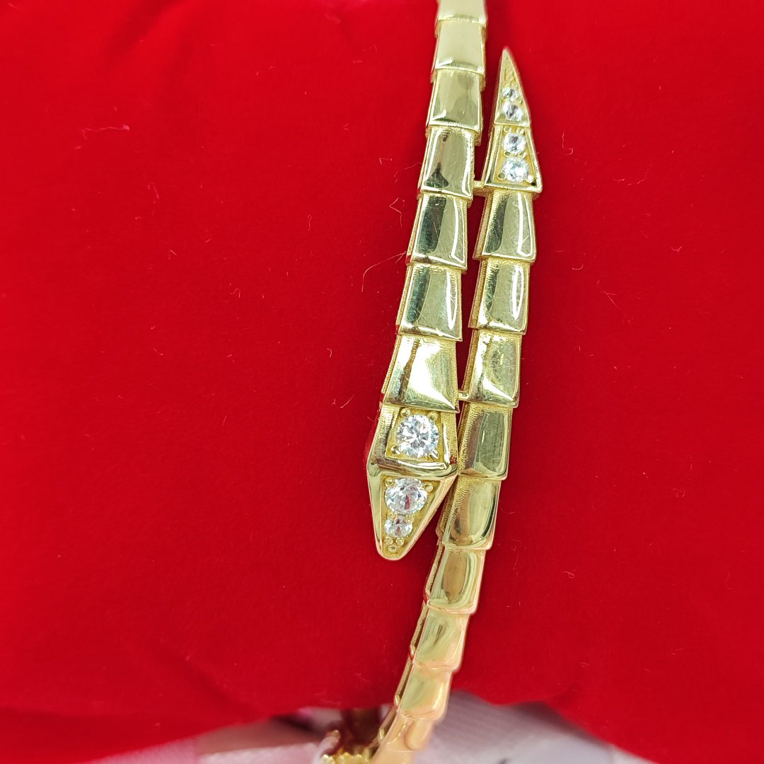 Браслет Zhanar Gold 734672951 длина 19 см, вес 7.12 г золото, плетение отсутствует купить,531200