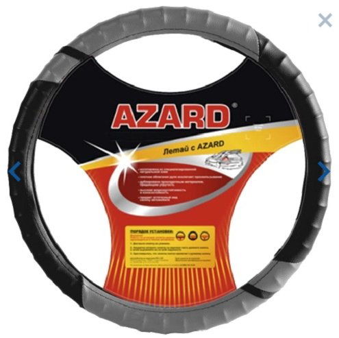 AZARD оплетка OPLA0006 37-39 см M черный, серый
