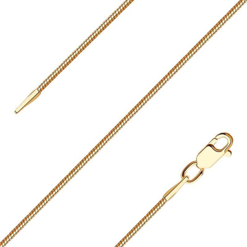 Цепь Splendore Collection SPL000535 длина 55 см, вес 8.5 г золото, плетение снейк купить,NaN