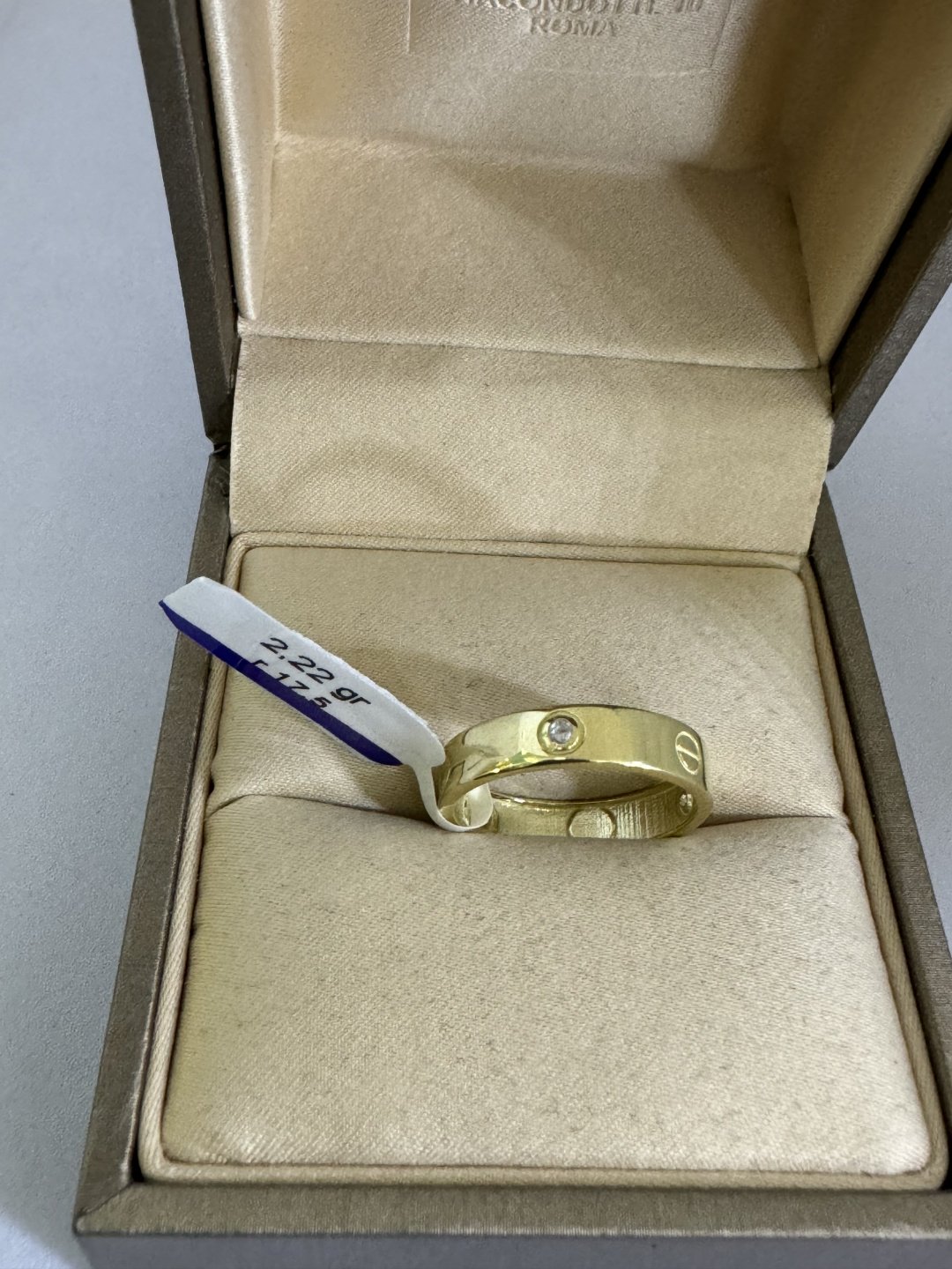 Кольцо Italian Gold 212456 размер 17.5 вес 2.22 г золото, без вставок купить,NaN