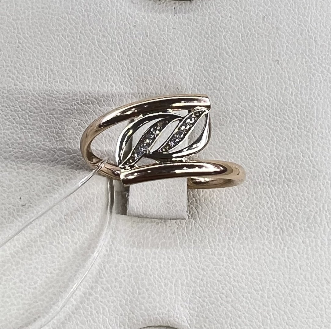 Кольцо Diamond Union 111041 размер 18.5 вес 1.01 г золото, фианит купить,NaN