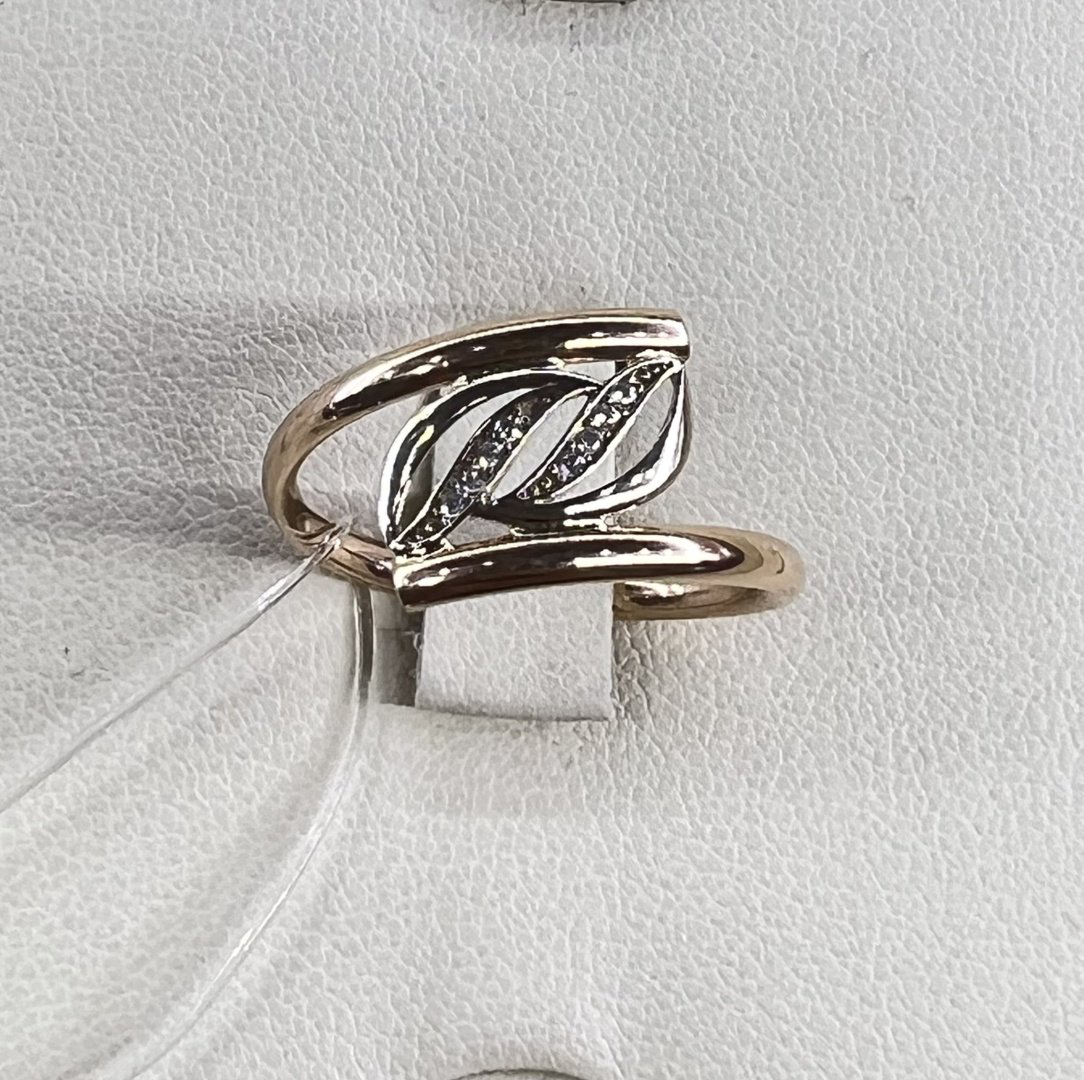 Кольцо Diamond Union 111041 размер 18.5 вес 1.01 г золото, фианит купить,NaN