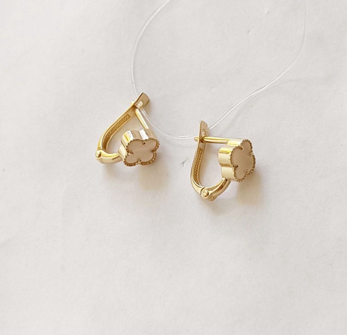 Серьги Italy Gold 249710970 вес 1.73 г золото, эмаль купить,NaN