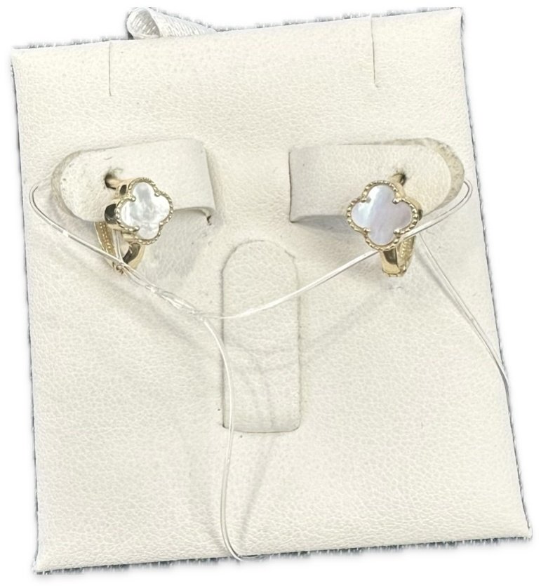 Серьги Кристалл-L 1234456 вес 1.67 г золото, каучук купить,NaN