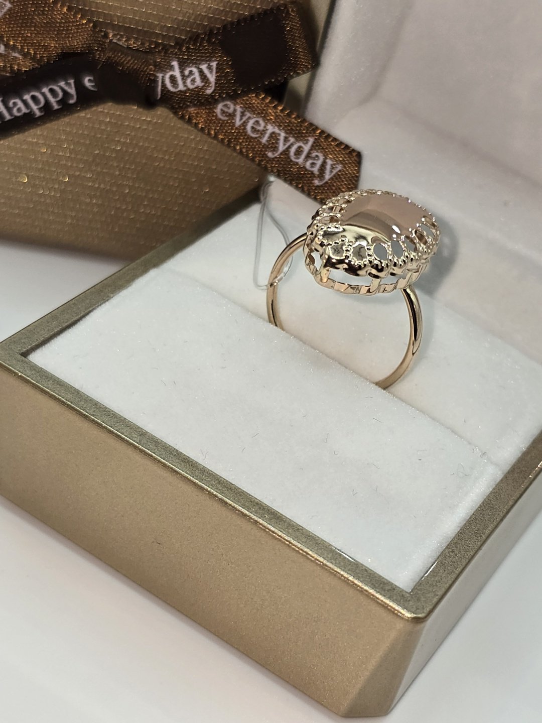 Кольцо Diamond Exclusive GGG777 размер 19 вес 1.43 г золото, без вставок купить,NaN