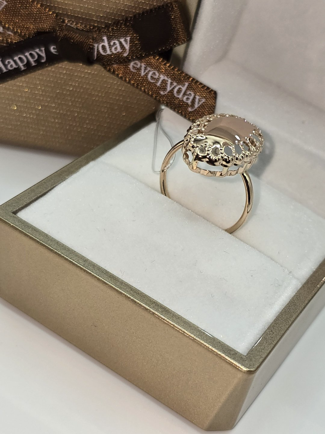 Кольцо Diamond Exclusive GGG777 размер 19 вес 1.43 г золото, без вставок купить,NaN