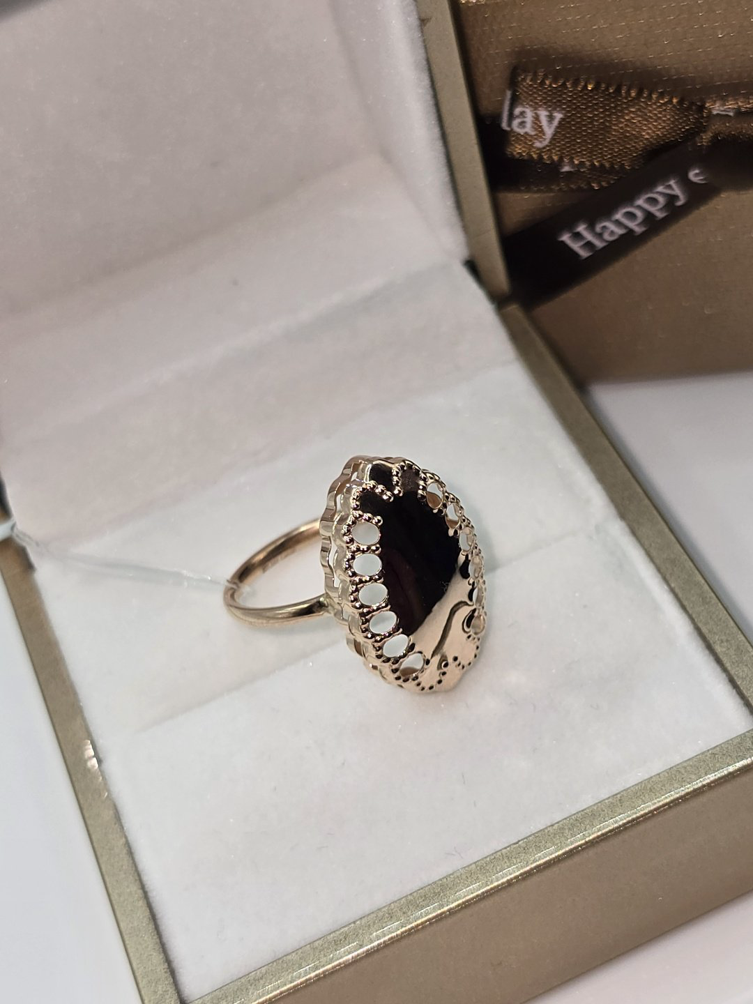Кольцо Diamond Exclusive GGG777 размер 19 вес 1.43 г золото, без вставок купить,NaN